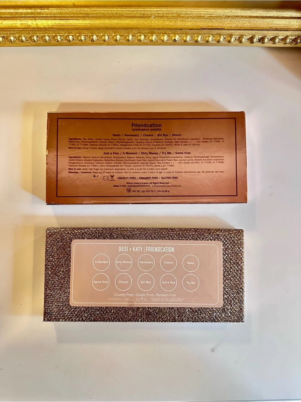 Dose of Colors Desi & Katy Friendcation Eyeshadow Palette- Limited Edition